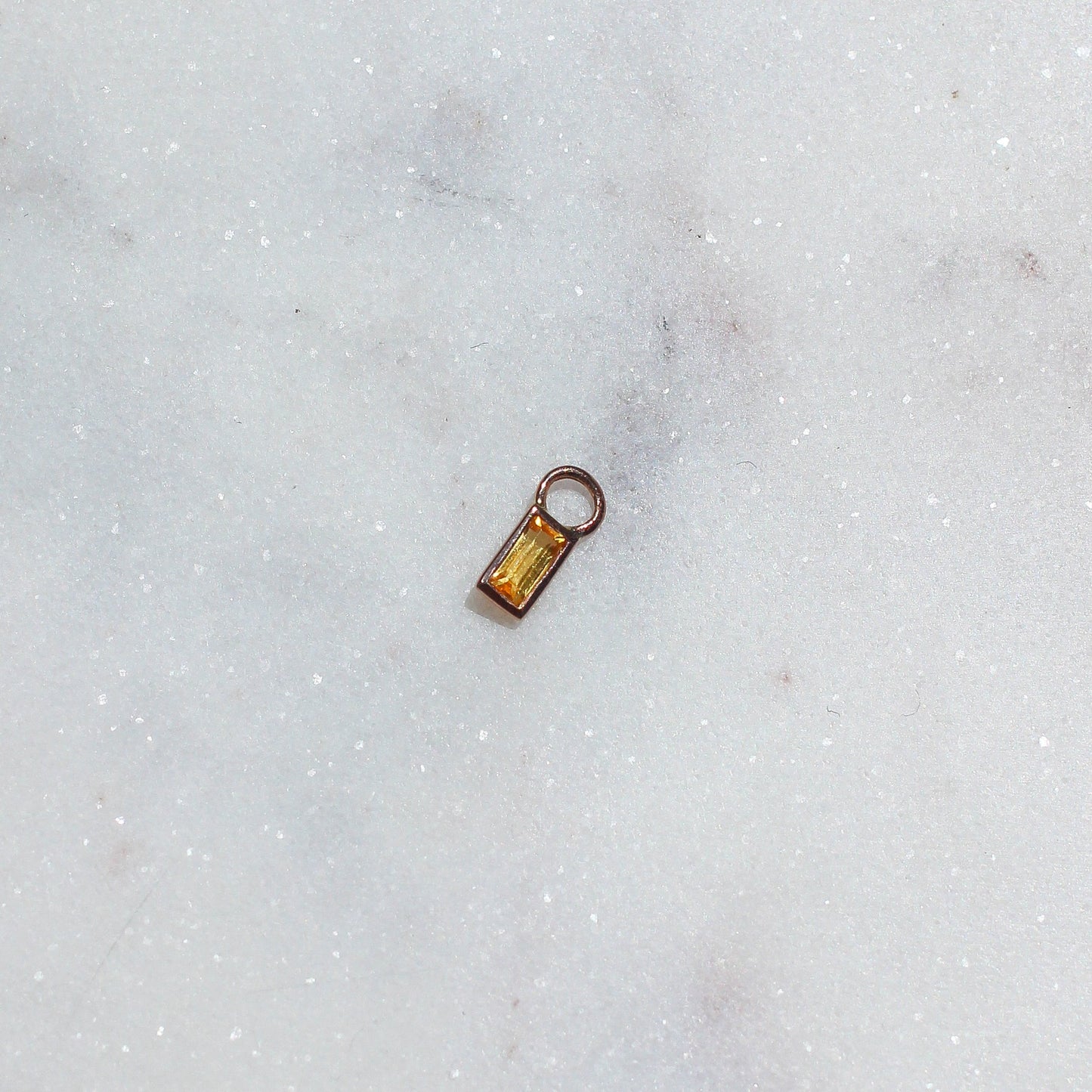 Wanderlust Charm - Yellow