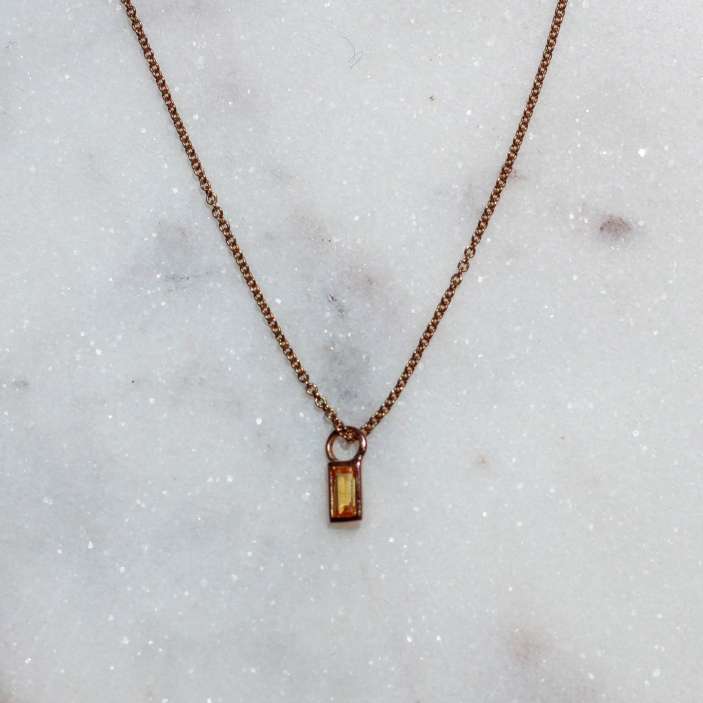 Wanderlust Charm - Yellow