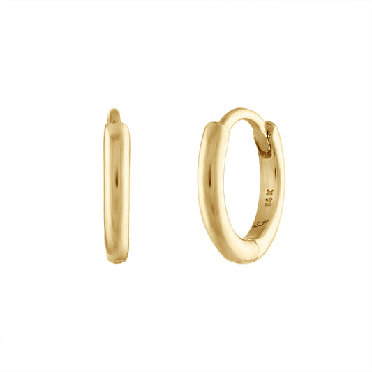 Classic Huggie Hoop Earrings
