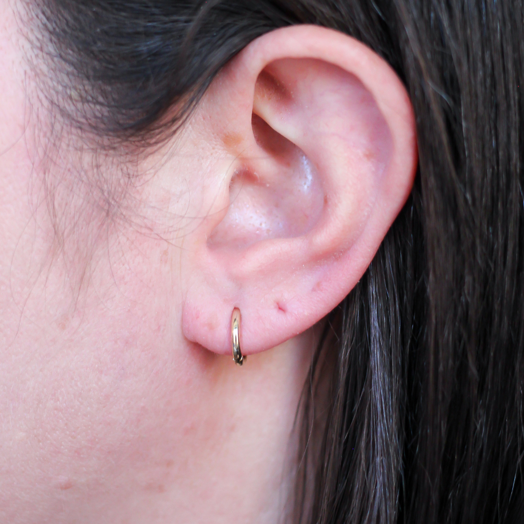 Classic Huggie Hoop Earrings
