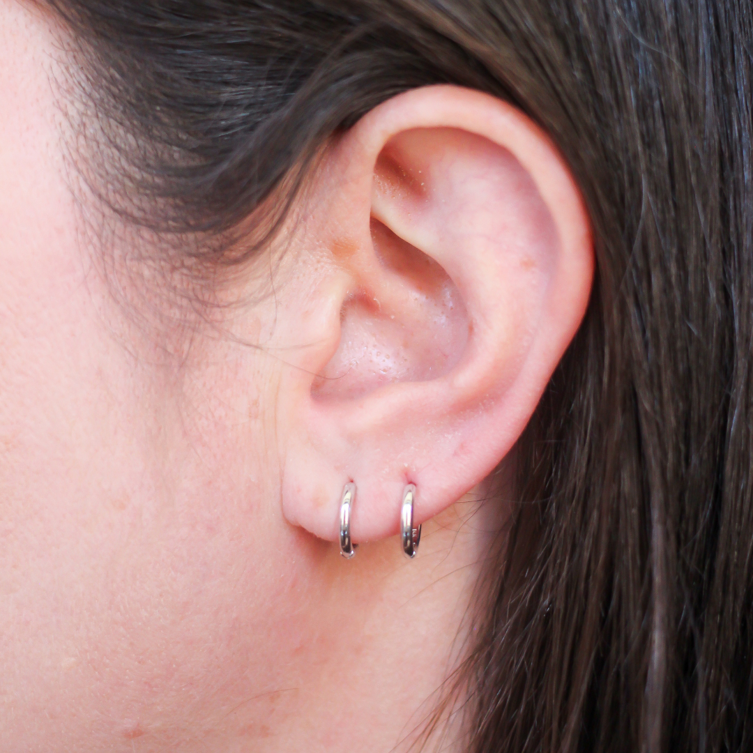 Classic Huggie Hoop Earrings
