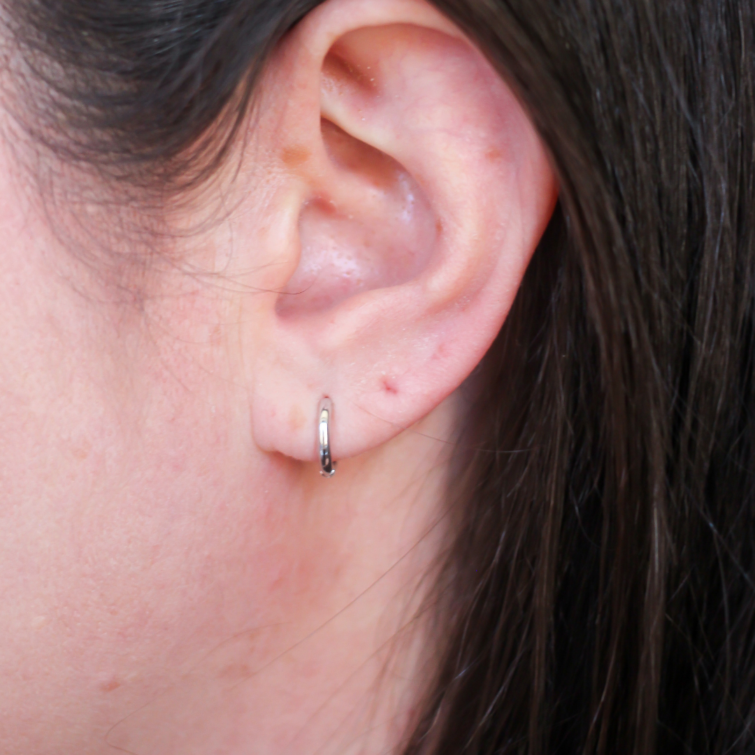 Classic Huggie Hoop Earrings