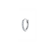 Diamond Huggie Hoop Earrings