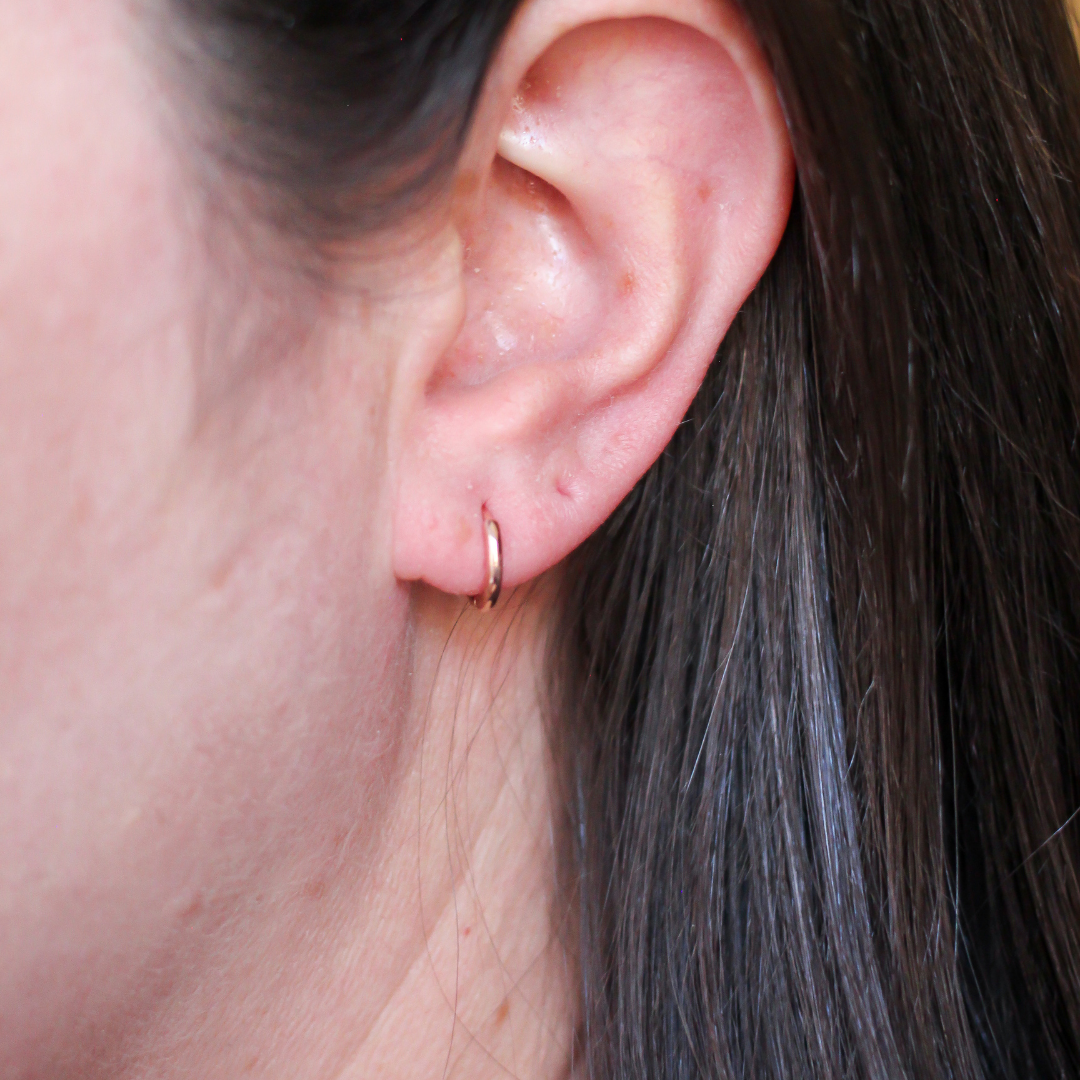 Classic Huggie Hoop Earrings