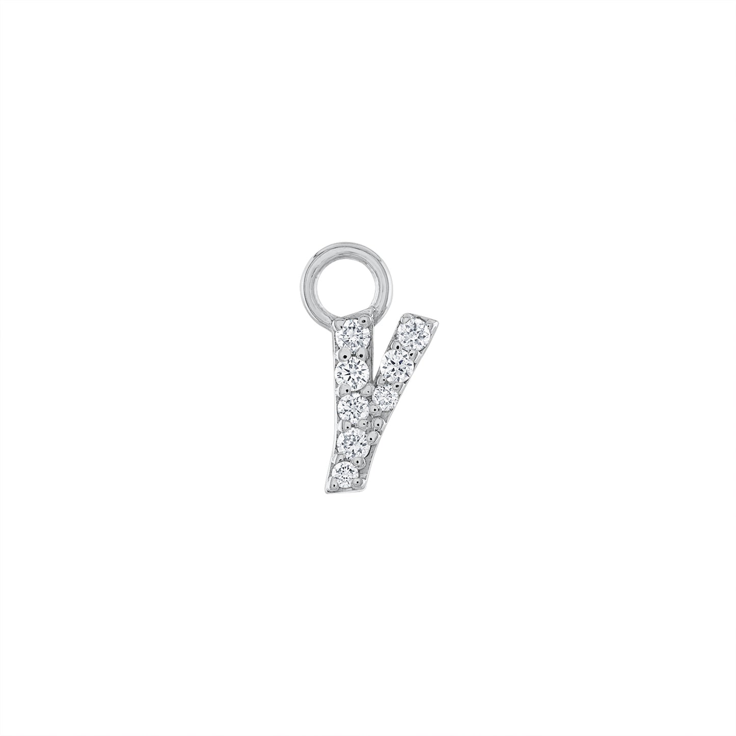 Diamond Letter Charms