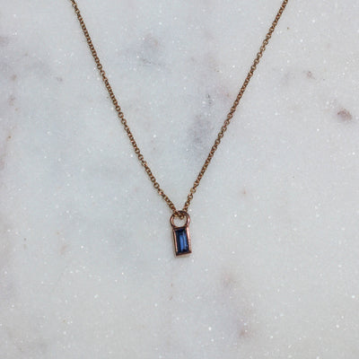 Wanderlust Charm -  Blue