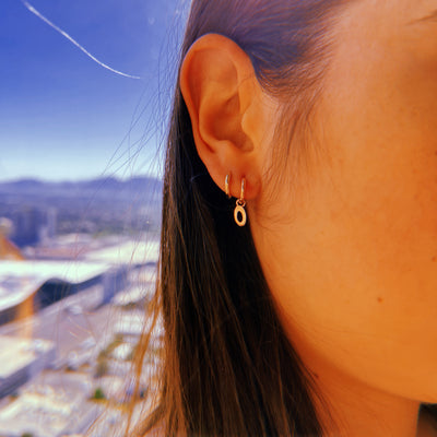 Letter O Charm