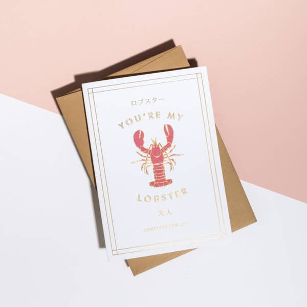 You're My Lobster Card