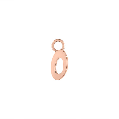 Letter O Charm