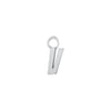 Letter V Charm