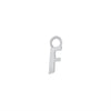Letter F Charm