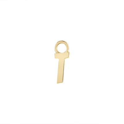 Letter T Charm
