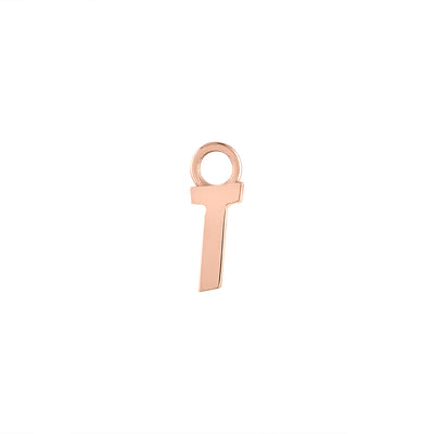 Letter T Charm