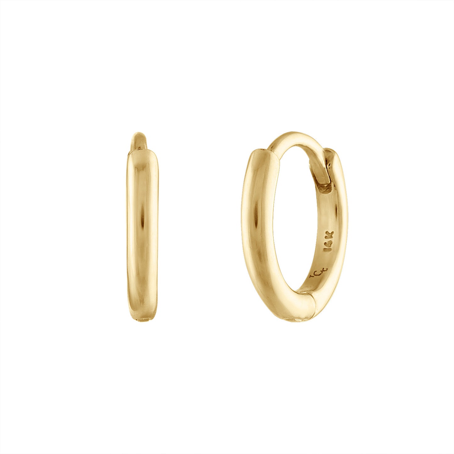 Classic Huggie Hoop Earrings
